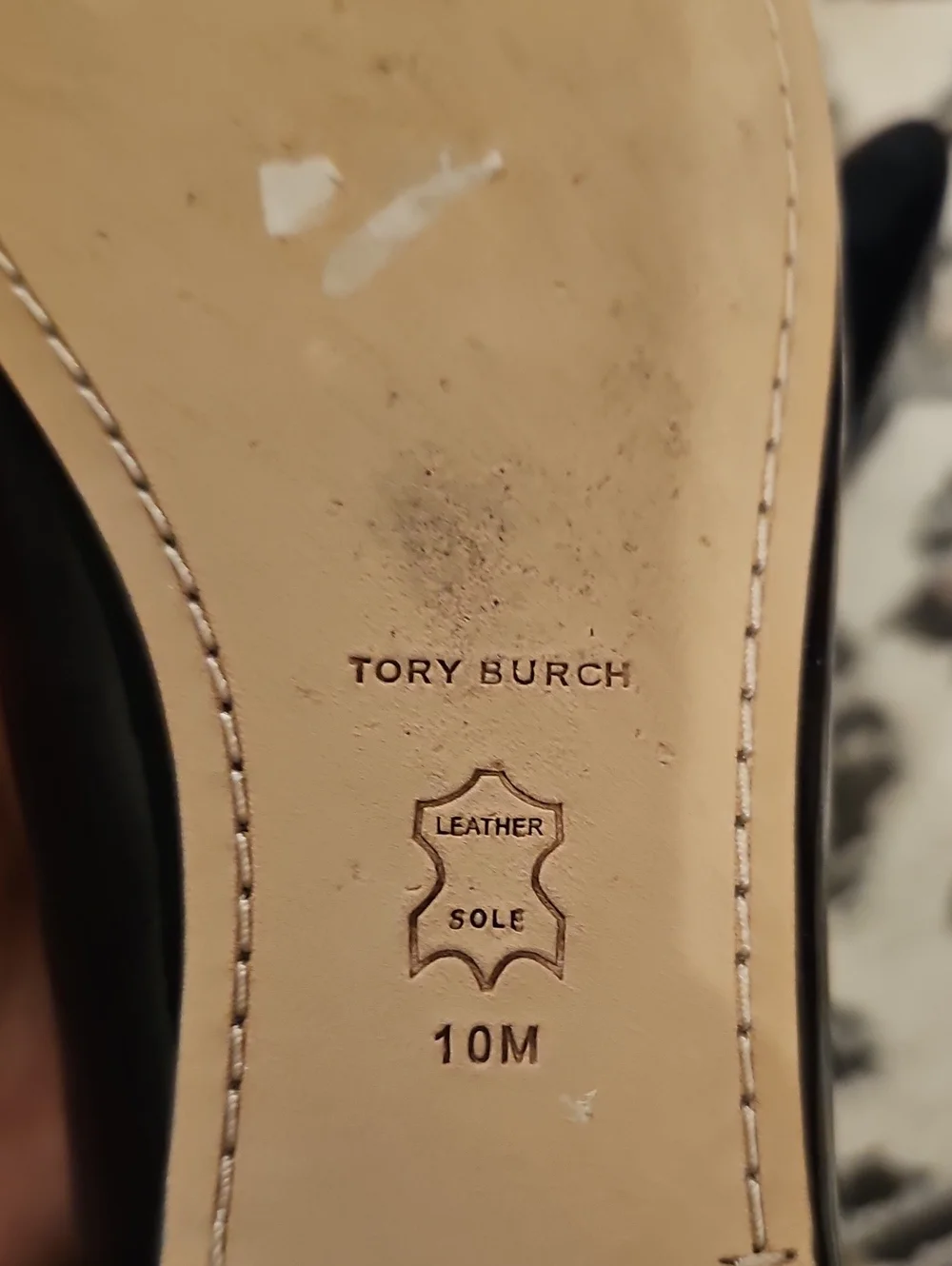 Tory Burch Georgia Loafer Flats Dress Shoes Slip On Patent Leather 10M